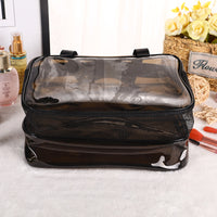 Waterproof PVC Toiletry Bag with Dry/Wet Separation, Large Capacity Portable Organizer for Travel, Swimming, and Shower
