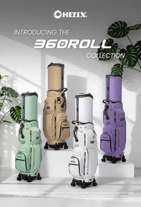HELIX Golf Travel Bag with Anti-Collision Buckle, Wear-Resistant and Pressure-Proof