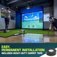 Portable Golf Hitting Mat for Indoor Practice and Chipping