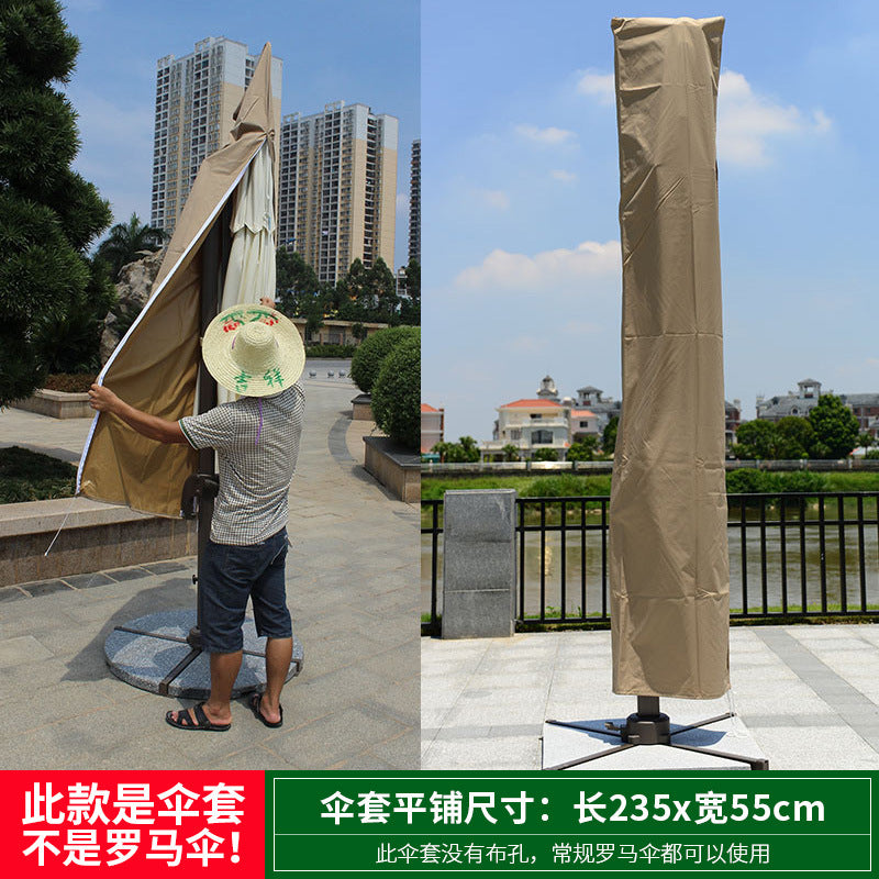 Outdoor Patio Umbrella Cover, Waterproof Sunshade Dustproof UV Protection for Cantilever Umbrella Base