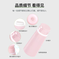 Travel Dispenser Bottles for Shampoo, Lotion, and Hand Sanitizer - Portable Refillable Set