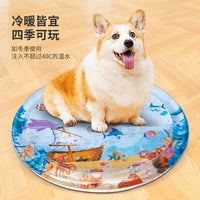Inflatable Water Pet Cooling Mat for Cats and Dogs, Summer Play and Sleep Pad