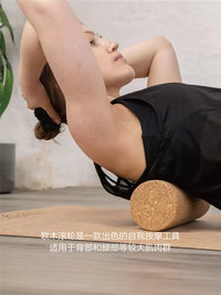 Myga Cork Yoga Foam Roller for Muscle Relaxation and Massage