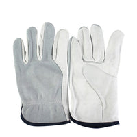 Genuine Sheepskin Driver Work Gloves Heat Resistant Protective Industrial Safety Gloves