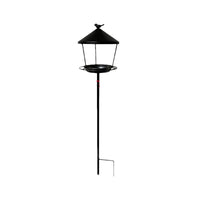 Ground-Insert Metal Ring Bird Feeder for Outdoor Garden Decoration