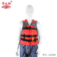 Adult High Buoyancy Life Vest with Whistle for Outdoor Water Sports and Flood Protection