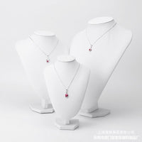 Jewelry Display Mannequin Bust Necklace Holder Stand for Storefront Showcase