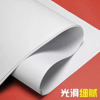 Large White Cardboard Paper for Painting and Drawing, Thin White Paper Sheets for Students and Artists
