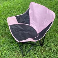 Portable Folding Moon Chair for Outdoor Camping, Picnics, Fishing, and Art Sketching