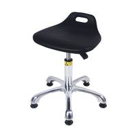 Anti-Static Lab Stool with Adjustable Height for Cleanroom and Assembly Lines