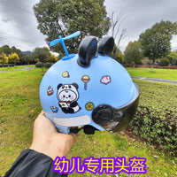 Kids' Summer Sun Protection Breathable Motorcycle/Electric Vehicle Safety Helmet with 3C Certification