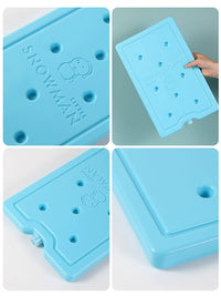 Reusable Ice Packs for Coolers and Fans, No Water Injection Needed