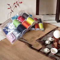 New Colorful Sewing Machine Thread Multi-color Braided Rope Garment Overlock Thread Spool Wholesale