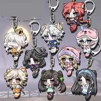 Supernatural Task Force Anime Character Acrylic Keychain for Backpacks and Gifts