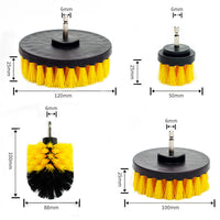 Multi-functional Power Drill Brush Set for Cleaning and Polishing