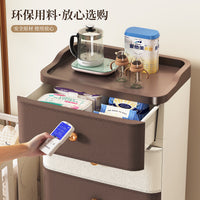 Multi-layer Drawer Storage Cabinet with Wheels, Thickened Plastic Organizer for Home Bedroom