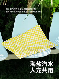 ZEZE Pet Cooling Mat for Cats and Dogs, Summer Ice Pad for Sleeping, Cool Mat
