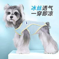 Pet Cooling Vest for Dogs, Thin Breathable Sun Protection Ice Silk Shirt for Summer