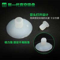 Floating Silicone Jellyfish & Goldfish Aquarium Ornament for Fish Tank Decoration