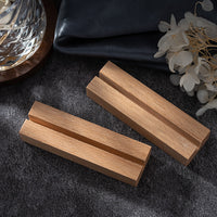 Acrylic Nail Art Display Board with Solid Wood Base for Press-On Nails & Salon Showcase