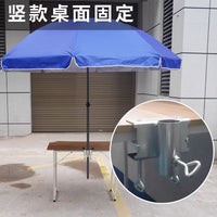 Outdoor Umbrella with Fixed Stand for Tricycles, Food Trucks, and Vans