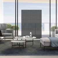 Decorative Galvanized Steel Privacy Screen Panel for Indoor Outdoor Garden Patio Living Room