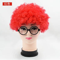 Adult & Kids Clown Afro Wig for Parties, Events, and Sports Fans