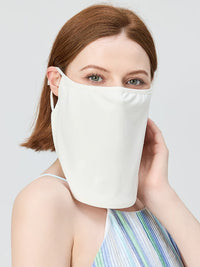 UVBANANA Women's Breathable Full-Face UV Protection Sun Mask for Cycling & Outdoor Activities