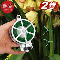 Garden Plant Twist Ties with Cutter for Climbing Vines and Support
