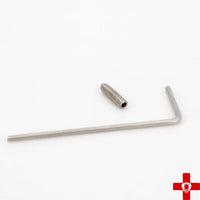 Electric Guitar Bridge Saddle Height Adjustment Screws and Nuts