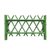 Stainless Steel Bamboo-Style Garden Fence for Courtyards and Parks