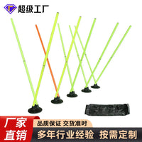 3-Hole Rubber Base Soccer Training Pole Holder & Accessories