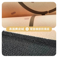 Diatomaceous Earth Non-Slip Absorbent Bath Mat for Bathroom Kitchen Entrance