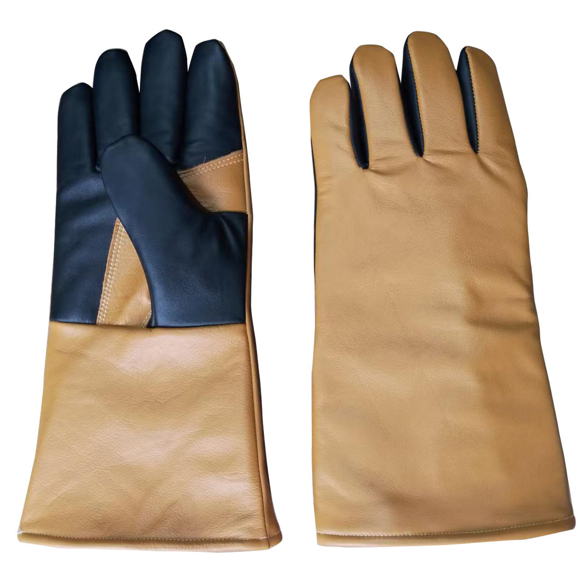 Heat Resistant Welding & BBQ Gloves with Aramid Lining