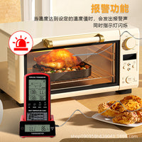 Wireless Remote Digital Meat Thermometer for BBQ Grill Oven with Smart Alert