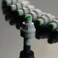 DNT Water Purifier Pressure Reducing Valve with Quick Connect Fittings, POM Material, High Pressure Resistance