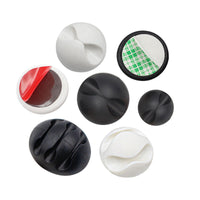 Self-Adhesive Cable Clips for Car Light Strips, Power Cords, and Data Cables
