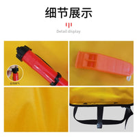 Portable Inflatable Life Vest for Adults - High Buoyancy Folding Life Jacket for Swimming, Fishing, and Vehicle Use