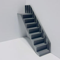 Miniature Dollhouse Staircase for BJD Doll Houses and Dioramas