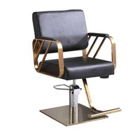 Hydraulic Swivel Reclining Barber Chair with Footrest for Salon Styling
