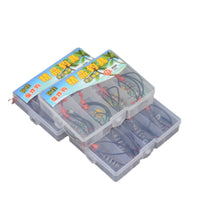 Anti-Tangle Explosion Fishing Hook Set with Spring Feeder for Carp and Silver Carp Fishing