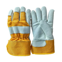 Cowhide Welding Gloves Heat Resistant Industrial Safety Work Gloves