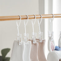 Multi-functional Gear-Tooth Clip for Outdoor Home Use, Sock Hanger, Storage Clip, Kitchen Organizer, Windproof Small Clip with Rope