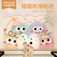 Cartoon Diatomaceous Earth Bath Mat Quick Dry Non-Slip Absorbent Floor Mat for Bathroom Entrance