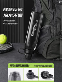 Fuguang Large Capacity Sports Water Bottle with Stainless Steel Filter for Students and Athletes