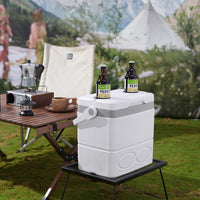 Portable Insulated Cooler Box for Outdoor Camping Fishing and Car Travel
