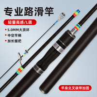 Carbon Fiber Spinning Fishing Rod with Large Guides and 5mm Tip Ring