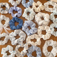 Korean Style Scrunchie Set for Women, Cute Hair Ties for Ponytails