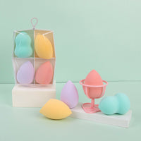 Makeup Sponge Set with Storage Box - Non-Latex Beauty Blenders for Wet & Dry Use