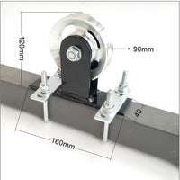 Silent Pulley Wheel for DIY Lat Pulldown and Bicep Curl Fitness Equipment